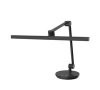 Flexo borges negro 10w 900lm 3000-4000-6500k 3 intens. de luz articulable orientable tactil regx48x18,4 cm