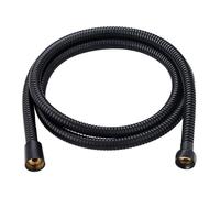 Flexo de Ducha Inoxidable Negro ARTIC 1,8 m