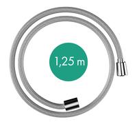 flexo de ducha textil hansgrohe Designflex, longitud 1250mm, 28220000, Color: cromado