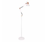 Flexo de pie articulable rutilo 1xe27 blanco/cobre 180x28x28 cm