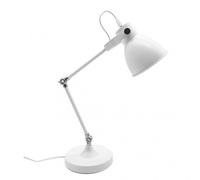 Flexo de sobremesa blanco articulable modelo igor fabrilamp