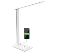 Flexo escritorio Cataleya blanco LED 5 modos carga USB