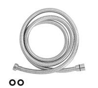 Flexo / manguera ducha extensible acero inoxidable 1,7 a 2 metros accesorios de latón. flexible, resistente a torceduras,