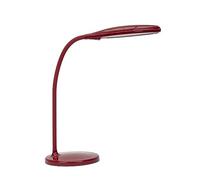 Fabrilamp Flexo Turmalita 7W 560 lm Rojo 3000/4000/6000K Táctil y Regulable 45x16x35 cm