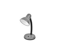Fabrilamp Lámpara de escritorio Flexo Yodo 1xE27 Metal Gris 14 cm