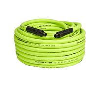 Flexzilla Manguera de aire, 1,27 cm x 30,5 m, 1,27 cm, accesorios MNPT, resistente, ligera, híbrida, ZillaGreen - HFZ12100YW4
