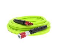 Flexzilla - Manguera de Aire con acoplador y Enchufe Industrial Tipo D ColorConnex, 0,63 x 7,62 m, Alta Resistencia, Ligera, híbrida, Verde (ZillaGreen) - HFZ1425YW2-D