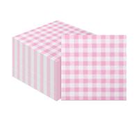 flintronic 40pc Servilleta Papel 2 Capas, 33x33cm Servilleta de Cuadros, Servilleta de Papel, Servilletaa de Papel Desechables, Servilletas de Cóctel, Servilletas Papel Decorada,Fiesta,Boda,Catering