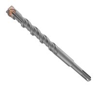 Flintronic Brocas SDS Plus, 14 x 210 mm Brocas SDS Plus Hormigon, Profesional Broc-as de Cruceta con 4 Cortes de Metal Duro y Doble Hélice, para Taladrar en Hormigón, Ladrillos, Cemento, Mampostería