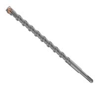 Flintronic Brocas SDS Plus, 14 x 350 mm Brocas SDS Plus Hormigon, Profesional Broc-as de Cruceta con 4 Cortes de Metal Duro y Doble Hélice, para Taladrar en Hormigón, Ladrillos, Cemento, Mampostería