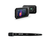 FLIR C5 Cámara termográfica con WiFi: portátil, de Alta resolución e Incluye Detector de Voltaje sin Contacto VP52-2 Cat IV