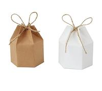 Flisdtry Caja de papel , Caja de papel hexagonal, Caja, Caja de regalo