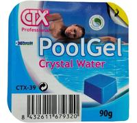 Floculante Gel monodosis PoolGel CTXpro 1 Unidad, Gel Limpiador y clarificador de Agua para Piscinas, Transparencia Total del Agua, Agua cristalina