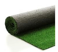 Flonatur. Césped Artificial Moqueta 7 mm. Para Exterior e Interior, Niños y Perros. Decora suelos, terraza, vallas de jardín, cercas de piscinas. Varias medidas de rollos. 2 x 20m.