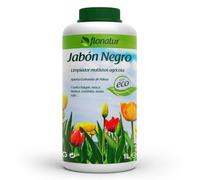 Flonatur Jabón Potásico 1 Litros, Jabón Negro, Limpiador Multiusos Agrícola, Jabón Potásico para Plantas, Contra Pulgón, Mosca Blanca, Cochinilla, Araña Roja, Elaborado con Productos Naturales