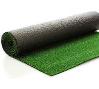 FLONATUR Moqueta Cesped Artificial 7 mm Rollo 1x10m para Exterior e Interior, Niños y Perros. Varias medidas de rollos, 73.500 Puntadas 2.200 Dtex., vallas de jardín, cercas de piscinas
