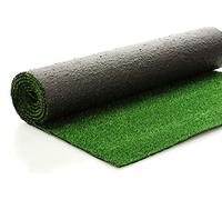 FLONATUR Moqueta Cesped Artificial Rollo de 1x2m de 7mm para Exterior e Interior, Niños y Perros, 73.500 Puntadas 2.200 Dtex. Vallas de jardín, cercas de piscinas