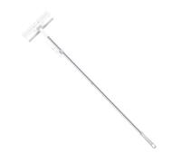 Floor Scrub Brush with Squeegee, Grout Cleaning Brush