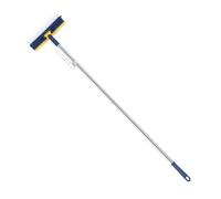 Floor Scrub Brush with Squeegee, Grout Cleaning Brush