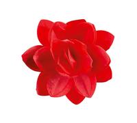 Flor De Oblea Gigante Dekora - Roja