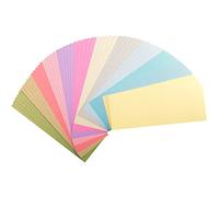 Florence Cartulina lisa multicolor, suministros para hacer tarjetas de colores, 11,4 x 30,5 cm, pasteles, 60 hojas, papel de colores para álbumes de recortes, tarjetas y otras manualidades de papel,