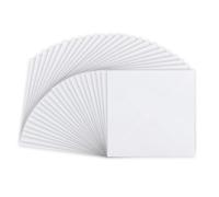 Florence Sobres 14 x 14 cm, color blanco, 500 unidades, 120 g/m², sobres autoadhesivos para boda, tarjetas postales, invitaciones, tarjetas de felicitación