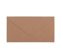 Florence - Sobres (21 x 11 cm, kraft - 100 unidades, 120 g/m², sobres autoadhesivos para boda, tarjetas postales, invitaciones, tarjetas de felicitación