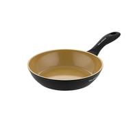 FLORINA AMVEGAN Sartén de aluminio 20 cm I Alta durabilidad I Recubrimiento cerámico con aceite de oliva I Fácil de cocinar y enjuagar I Para todo tipo de cocción I Diseño original
