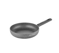 Florina - Sartén de aluminio LAVA STONE | 24 cm de diámetro | Sartén honda | Universal con revestimiento antiadherente | Apta para cocina de inducción, gas y eléctrica (Gris)