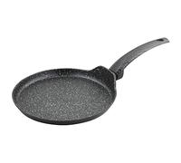 Florina - Sartén de Aluminio para Tortitas BONO I 25 cm I Sartén Inducción I Sartén Antiadherente I Sartén para Crepes I Apta para Cocina de Inducción, Cocina de Gas, Cocina Eléctrica (Negro)