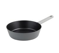 Florina Sartén de aluminio Serrano 28 cm 3.5l I Sartén con asas de tacto suave I Ligera y robusta I Revestimiento antiadherente I Estructura rayada | Diseño elegante