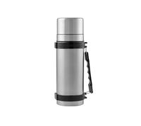 FLORINA Termo (1 l) I Botella Térmica de Acero Inoxidable POLA I Cantimplora Térmica Turística con Mango y Correa de Transporte I Tapa a Prueba de Fugas I Mantiene la Temperatura durante 12 Horas