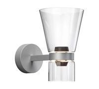 Flos Aplique de pared Nocturne Cone - Plata