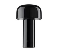 Flos Lámpara de mesa portátil Bellhop Glossy black. IP54 (interior/exterior)