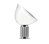 Flos Lámpara de mesa Taccia LED 64.5 cm Plateado