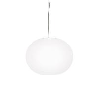 Flos Lámpara de techo Glo-ball S2 Cristal opal blanco