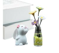Flower Car Accessories,Wonderful Present Small Flower Vase Dashboard Decorations | Attractive Portable Automobile Ornaments, Auto Interior Accessories For Travel, Daily Life