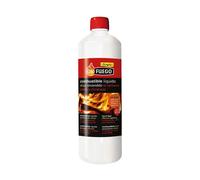 Flower - Combustible Líquido 1L para Barbacoas, Chimeneas y Estufas, Encendedor Eficaz Sin Humos ni Olores
