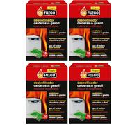 Flower - Deshollinador Líquido OKFuego 10x5 ml | Mejora Rendimiento en Estufas de Gasoil | Elimina Hollín | Ideal para Chimeneas, Único (Paquete de 4)
