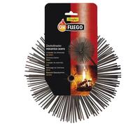 Flower - Deshollinador Mecánico de Acero | Limpieza de Chimeneas | Solución de Bloqueos | Diseño Multicolor | Compatible con Tronco Deshollinador para Chimenea, Multicolor