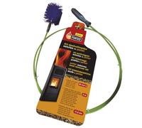 Flower - Deshollinador Mecánico para Estufas de Pellet | Kit de Limpieza 2 Metros | Erizo de Nylon 80mm | Fácil y Rápido | Eficiencia y Seguridad, Color Único