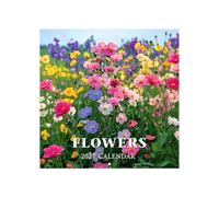 Flower Wall Calendar 2027-12-Month Floral Monthly Planner
