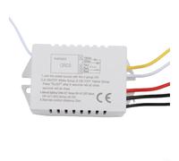 Floweringbeter Interruptor de control remoto RF inalámbrico digital de 220 V para luz de lámpara con canales de salida independientes de 1/2/3 para gestión de iluminación flexible (2 vías)