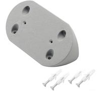 Floweringbeter Soporte de montaje de esquina para sensores de movimiento ADT que soporta alineación de 90 grados para una dirección óptima del sensor y uniformidad de cobertura (gris)