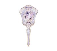 FlowerKnows - Knight Unicorn Hand Mirror - 1pieza - Moonlight Lilac