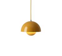 Flowerpot VP1 Lámpara Colgante Amarillo Mostaza