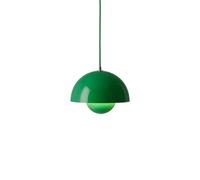 Flowerpot VP1 Lámpara Colgante Verde Señal