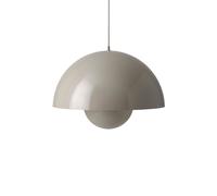 Flowerpot VP2 Lámpara Colgante Gris/Beige