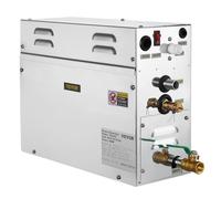 FlowerW Generador de vapor para sauna de 6 kW, generador de vapor portátil con control digital de temperatura, temporizador, 6 KW机134, color negro