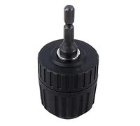 Flpeekash Convertidor de Portabrocas Sin Llave de 3/8 de Pulgada 24UNF + 1/4 de Pulgada Adaptador SDS de VáStago Hexagonal 0.8-10 Mm
